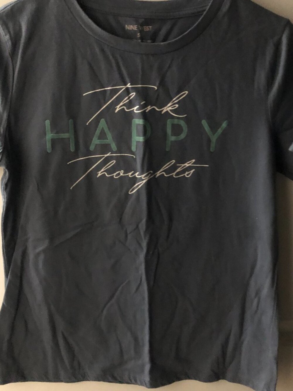 Nine West Brand Short Sleeve Top - Women Small - NWOT